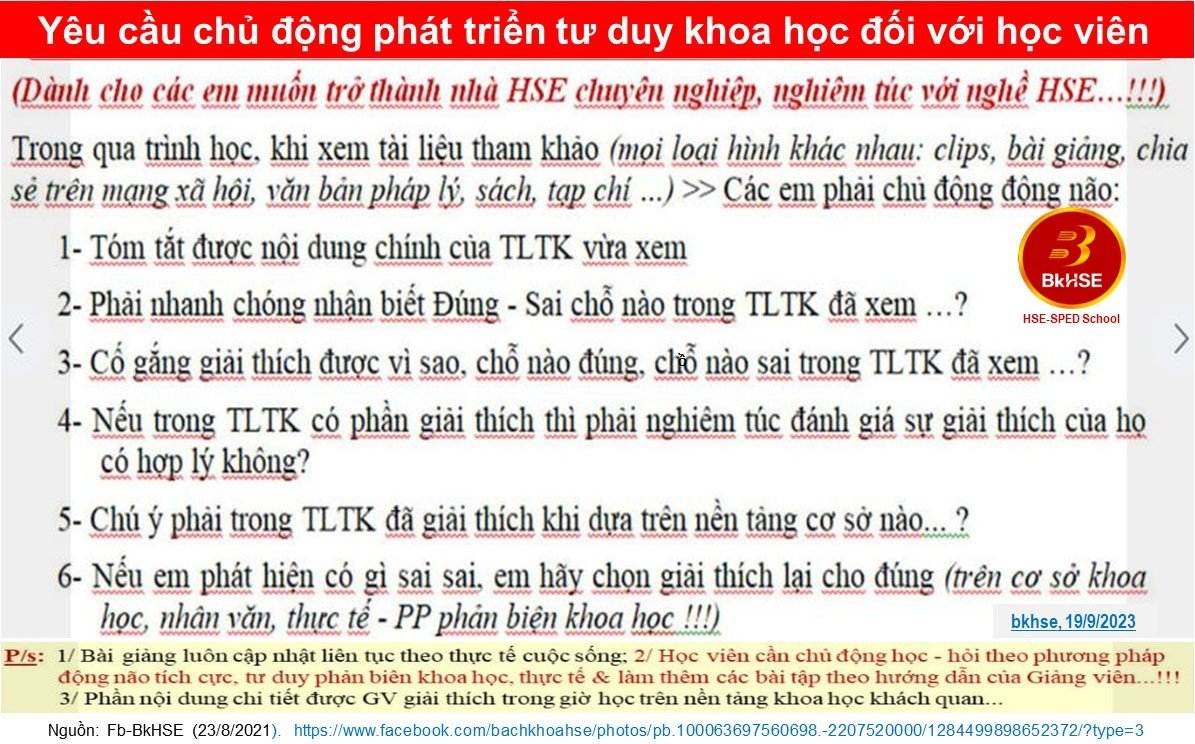 Yeu Cau Chu Dong Phat Trien Tu Duy Khoa Hoc Doi Voi Hoc Vien